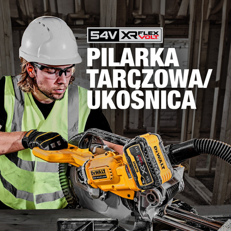DeWALT DCS781N PILARKA UKOŚNICA 305mm 54V FlexVOLT + STÓŁ DE7023