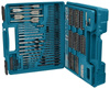MAKITA E-11689 ZESTAW WIERTŁA BITY OTWORNICE KLUCZE 256 SZT