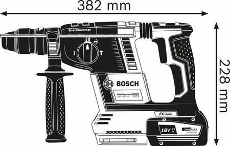 BOSCH GBH 18V-26F AKU MŁOTOWIERTARKA SDS+ 2x6,0Ah