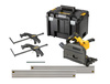 DeWALT DCS520NT ZAGŁĘBIARKA AKUMULATOROWA 54V FlexVolt + 2x szyna 1,5m (3m) + ściski TSTAK VI