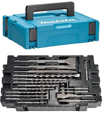 MAKITA B-52059 Zestaw Wierteł i Dłut SDS+ 17 sztuk MAKPAC