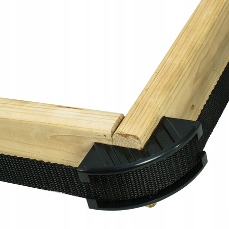 VERKE V86582 ŚCISK STOLARSKI TAŚMOWY MONTAŻOWY KĄTOWY NAROŻNY Z TAŚMĄ 4m