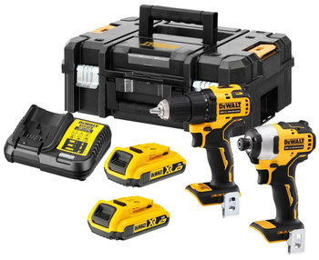 DeWALT DCK2061D2T WKRĘTARKA DCD708 +DCF809 2x2,0Ah