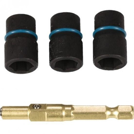 MAKITA B-40375 ZESTAW NASADEK 10mm - 3 SZTUKI