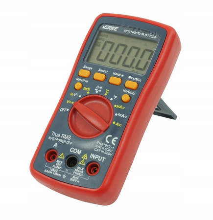 VERKE V86285 CYFROWY MIERNIK PRĄDU MULTIMETR RMS