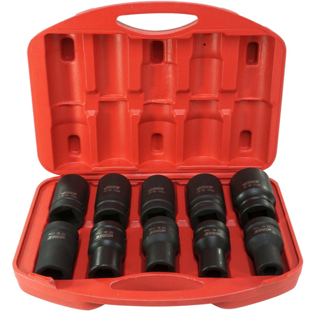 VERKE V39465 ZESTAW NASADEK UDAROWYCH 1" 17-41 MM
