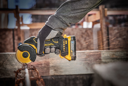 DeWALT DCS438NT KOMPAKTOWA PRZECINARKA 18V XR 76mm + WALIZKA TSTAK