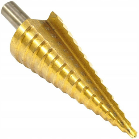 VERKE V05058 WIERTŁO STOŻKOWE STOPNIOWE SPIRALNE HSS 4-32