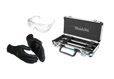 MAKITA DHR241Z AKU. Młotowiertarka 18V SDS-PLUS 2,0J + DŁUTA + GOGLE + RĘKAWICE