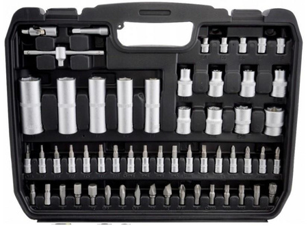 VERKE V39053 KLUCZE NASADOWE 108 SZTUK ZESTAW WALIZKA