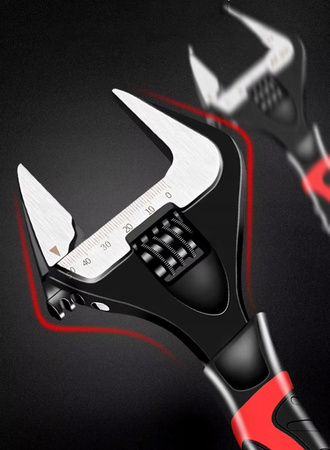 VERKE V86507 KLUCZ NASTAWNY 250MM 0-50MM