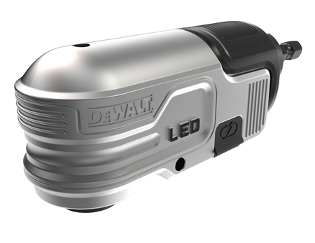 DeWALT DTLRA UDAROWA GŁOWICA KĄTOWA 90° Z DIODĄ LED – ADAPTER 1/4" DO WKRĘTAREK I ZAKRĘTAREK