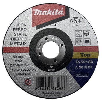 MAKITA P-52180 TARCZA TNĄCA DO METALU 125x3,2mm