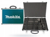 MAKITA Zestaw Wierteł i Dłut w Aluminiowej walizce