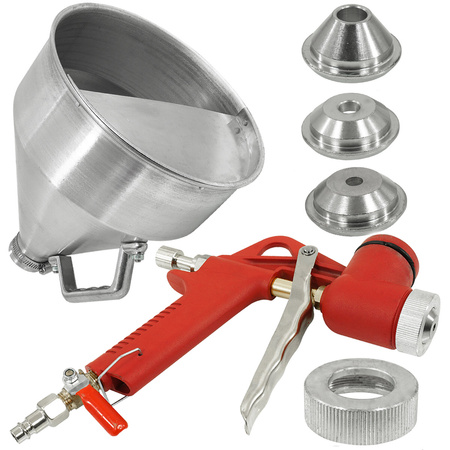 VERKE V81281 PISTOLET DO TYNKOWANIA aluminium 5L 3dysze