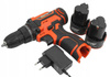 NOTIG N4340 WIERTARKO-WKRĘTARKA 12V 25Nm + 2x1,5Ah