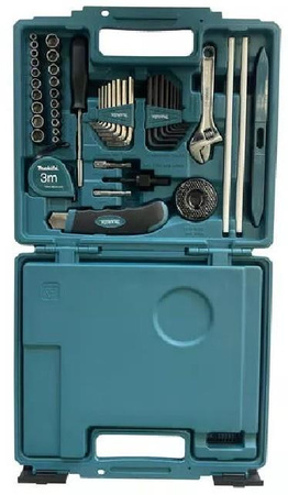 MAKITA E-11689 ZESTAW WIERTŁA BITY OTWORNICE KLUCZE 256 SZT