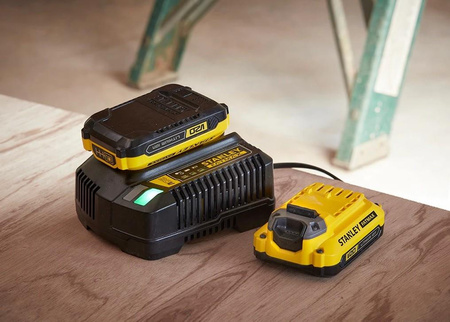 STANLEY SFMCD700C2K WKRĘTARKA 18V 50Nm + 2x1,5Ah
