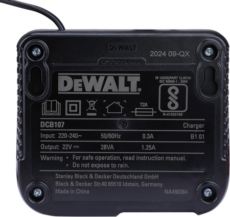 DEWALT DCB107 ŁADOWARKA Li-Ion 10,8-18V XR ORYGINAŁ