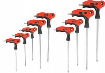 VERKE V86434 ZESTAW WKRĘTAKÓW Z UCHWYTEM T TORX