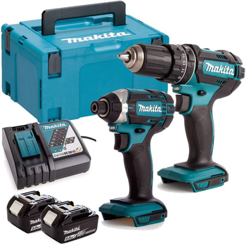 MAKITA DLX2131TJ WKRĘTARKA ZAKRĘTARKA 18V 2x5,0Ah