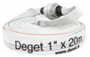 DEGET V60121 WĄŻ DO WODY BRUDNEJ STRAŻACKI 1″ 20m ZŁĄCZKI