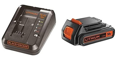 BLACK DECKER BDC1A15 ZESTAW ŁADOWARKA + AKU 1,5Ah