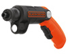 BLACK DECKER BDCSFL20C WKRĘTAK AKU 3,6V + BITY