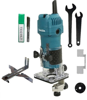 MAKITA 3709 FREZARKA JEDNORĘCZNA 6MM 530W