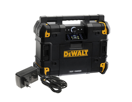DeWALT DWST1-81078 Radio Budowlane Ładowarka TSTAK + Akumulator DCB184 5Ah