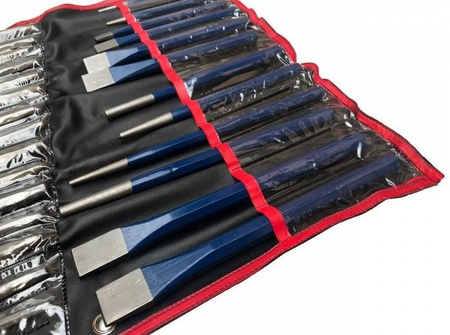 VERKE V87000 PRZECINAKI PUNKTAKI WYBIJAKI ZESTAW 28 elem.