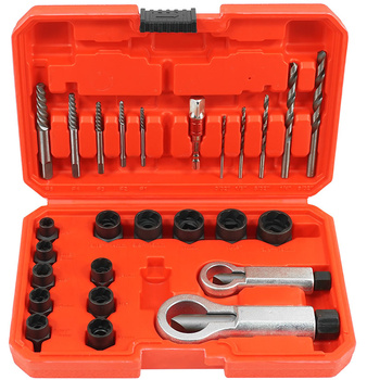 VERKE V86486 WYKRĘTAKI DO URWANYCH ŚRUB 3/8" 26 sztuk