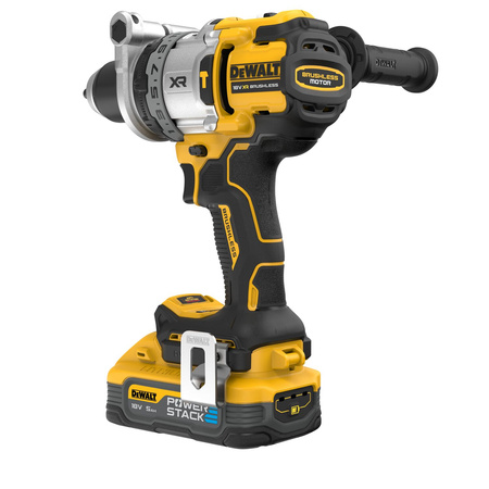 DEWALT DCD1007H2T 18V XR BEZSZCZOTKOWA WIERTARKO-WKRĘTARKA UDAROWA 180 Nm POWERSTACK 2x5,0Ah