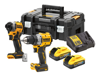 DeWALT DCK2051H2T WKRĘTARKA DCD800 + ZAKRĘTARKA DCF850 18V POWERSTACK 2x5Ah