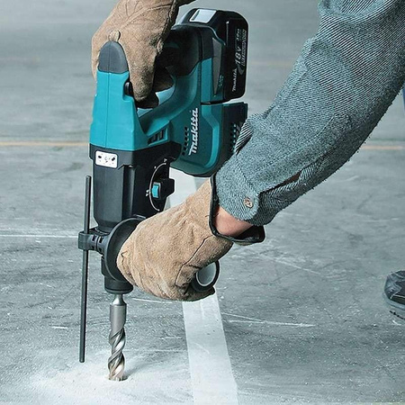 MAKITA DHR243RTJW MŁOTOWIERTARKA 18V 2x5,0Ah + FILTR HEPA