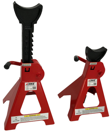 VERKE PODNOŚNIK lewarek 2,5T + GUMA + PODSTAWKI 3T