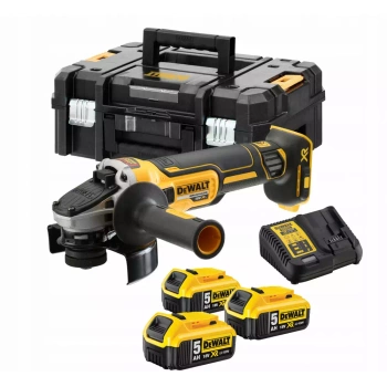DeWALT DCG405P3 SZLIFIERKA BEZSZCZOT. 18V 3x 5,0Ah