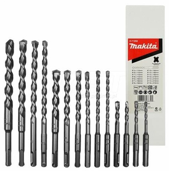 MAKITA D-71956 ZESTAW WIERTEŁ SDS-PLUS 14 SZTUK