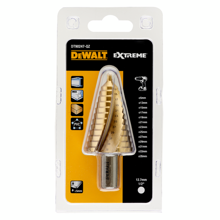 DeWALT DT90247 WIERTŁO STOPNIOWE EXTREME 5.0-35.0 mm