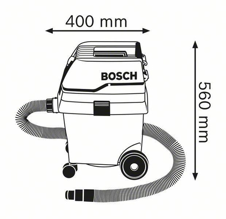 BOSCH GAS 25 L SFC ODKURZACZ 1200W MOKRO/SUCHO 25L