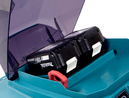 MAKITA DLM480CT2 AKUMULATOROWA KOSIARKA LXT® 2×18V • 480 MM • KOSZ 62 L