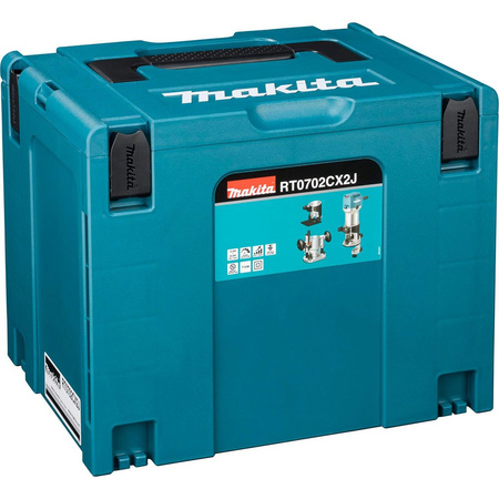 MAKITA RT0702CX2J FREZARKO-WYCINARKA 710W MAKPAC + 12SZT FREZÓW 6mm