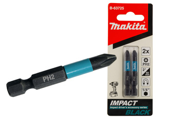 MAKITA B-63725  KOŃCÓWKA WKRĘTAKOWA PH2-50MM 2SZT IMPACT