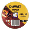DeWALT DT3507 TARCZA TNĄCA INOX 125x1,0 mm puszka 10szt
