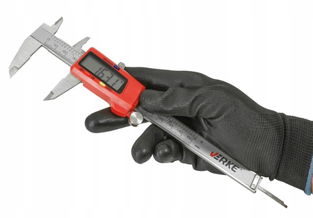 VERKE V86002 SUWMIARKA METALOWA CYFROWA LCD 150MM