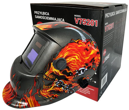 VERKE V75201 PRZYŁBICA MASKA SPAWALNICZA SAMOŚCIEMNIAJĄCA