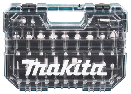 MAKITA D-78318 Zestaw frezów - uniwersalne 6 mm - 22 sztuki