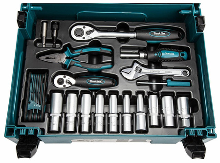 MAKITA E-11542 ZESTAW NARZĘDZI RĘCZNYCH 87 SZT - MAKPAC