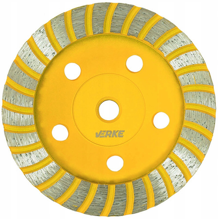 VERKE V44202 TARCZA DO SZLIFOWANIA BETONU TURBO 125 mm