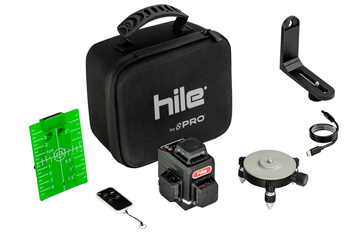HILE 3DG PRO HI-L1003  Laser wieloliniowy (zielona wiązka)